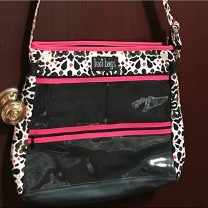 Luci Bag: cross body with clear pockets